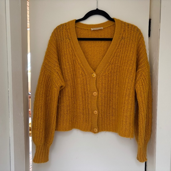 Sezane Basile Cardigan - gold - M - Picture 2 of 5
